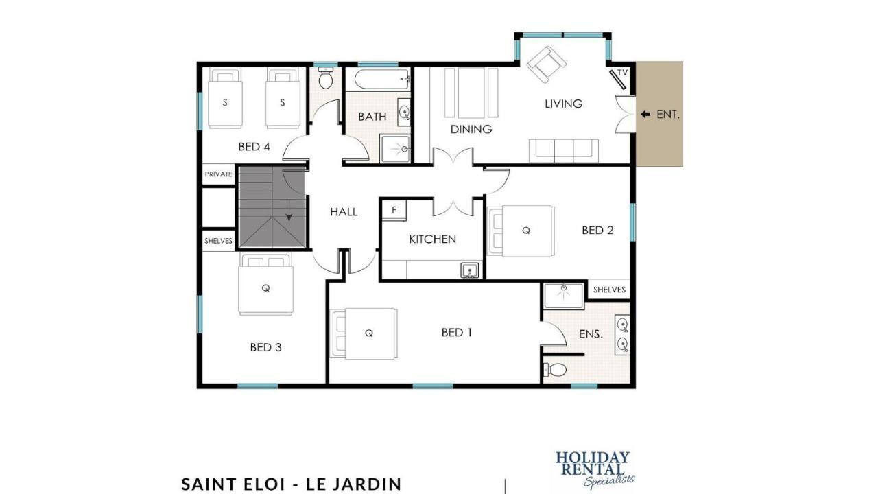 Saint Eloi Le Jardin Villa Burradoo Eksteriør billede